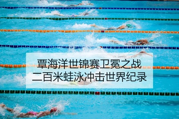 覃海洋世锦赛卫冕之战 二百米蛙泳冲击世界纪录